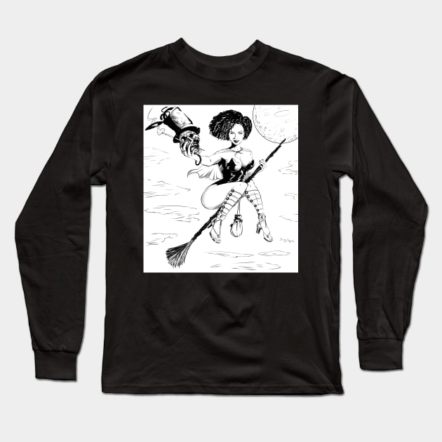 Ann the Witch Long Sleeve T-Shirt by DougSQ